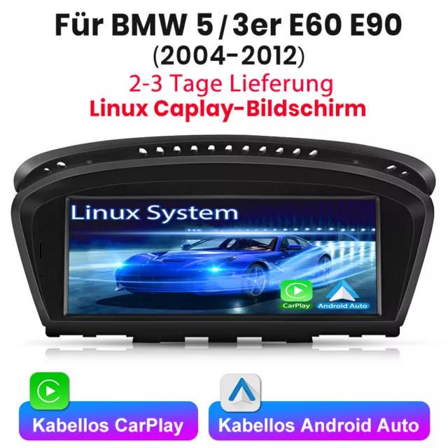 CarPlay Für BMW 5er CCC E60 E61 E63 E64 E90 Linux Car Autoradio GPS BT USB AUX