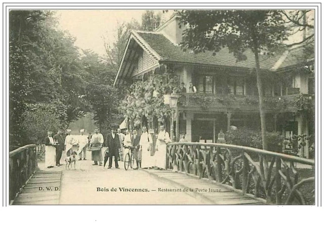 94.Bois De Vincennes.restaurant De La Porte Jaune