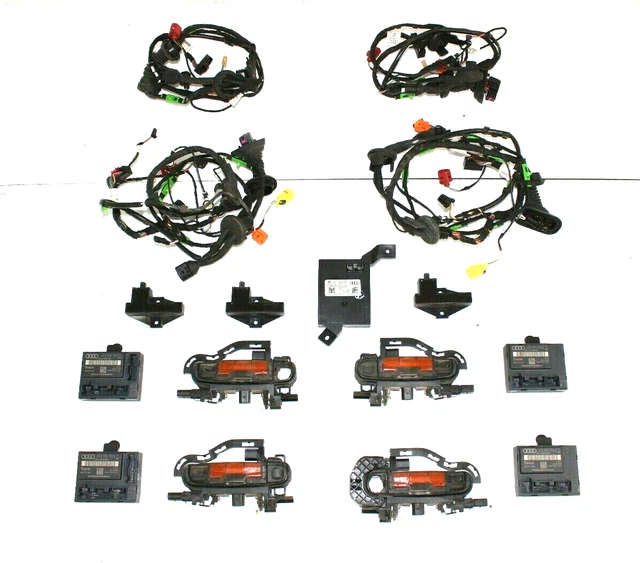 C6 Keyless Module AUDI A6 4F C6 Keyless Go Kessy Umbaupaket 4x Steuergerät Türgriff ...
