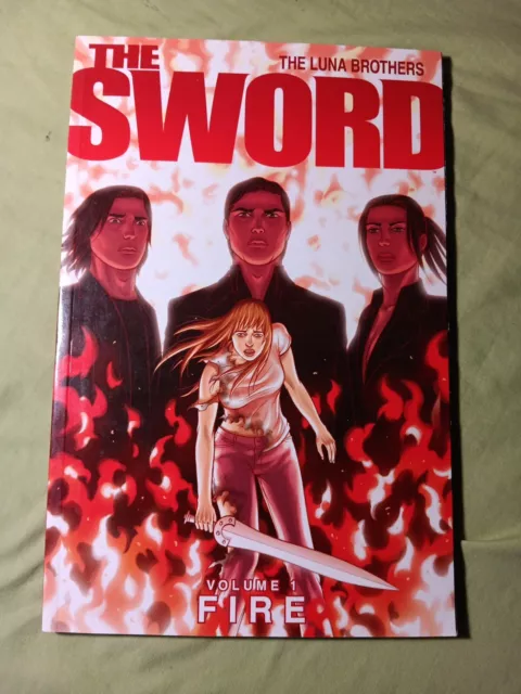 The SWORD- Fire -Vol 1 ( Luna Brothers) - Image Comics - Graphic Novel TPB