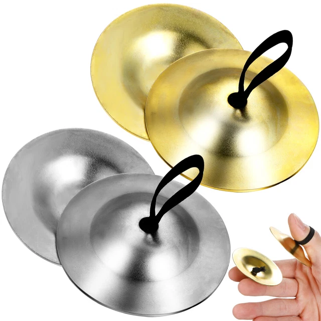 2 Pairs Piatti Del Pollice Comporre Accessori Per Chitarra Miniatura