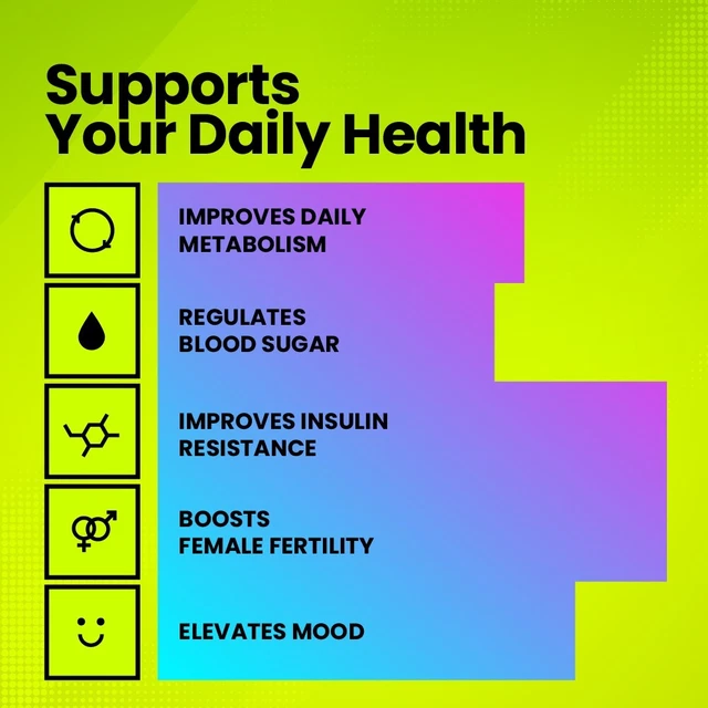 MYOINOSITOL PCOS SUPPLEMENT Vitamin B8, For Reproductive Health, 1