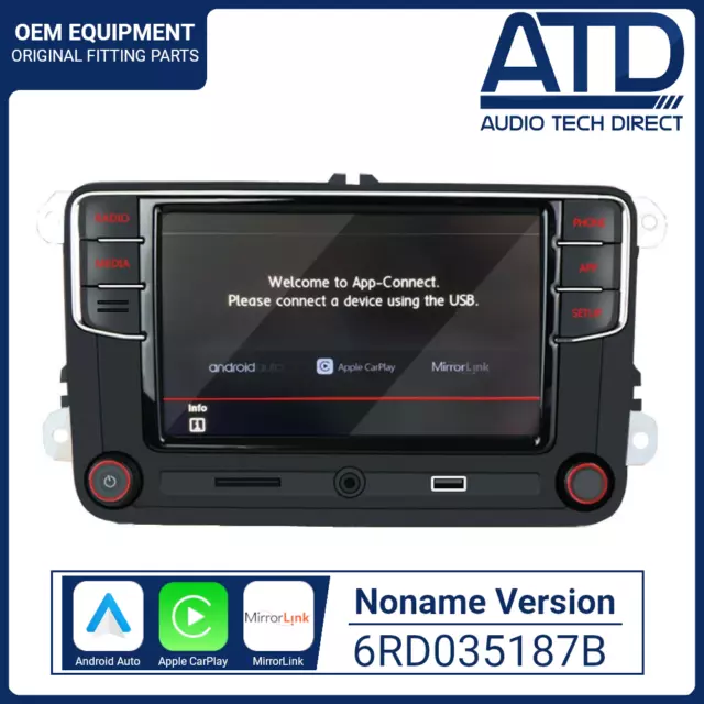 NONAME RCD330 For VW Passat CC B7 Sharan Eos Touran Car Play Android Auto Radio