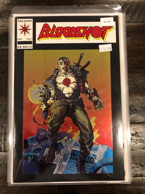 Bloodshot #1 1993 Grade 9.9/10 MINT FROM SEALED CASE 1st solo Valiant Comic Book
