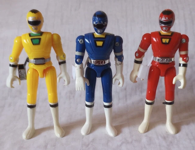 Power Rangers 1997 vintage, figurine d'action Space Ranger bleu battlisé, Bandai - Canada