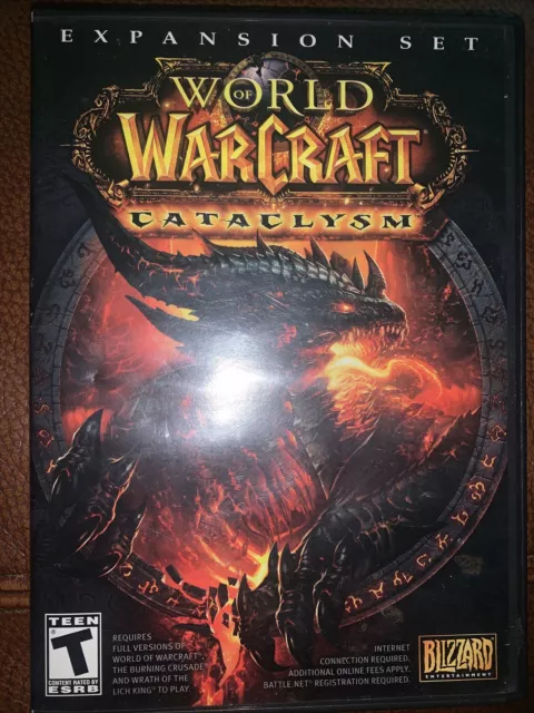 World of Warcraft: Cataclysm Expansion Set Complete Mint Disc