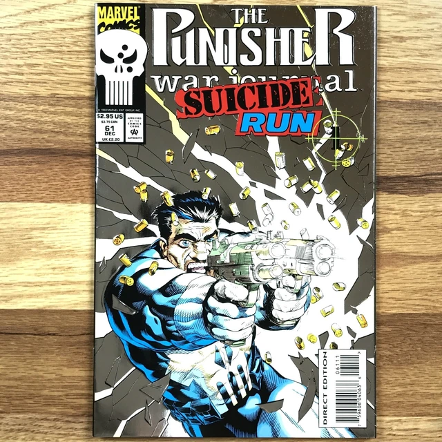 The Punisher War Journal #61 Comic Book Marvel VF NM