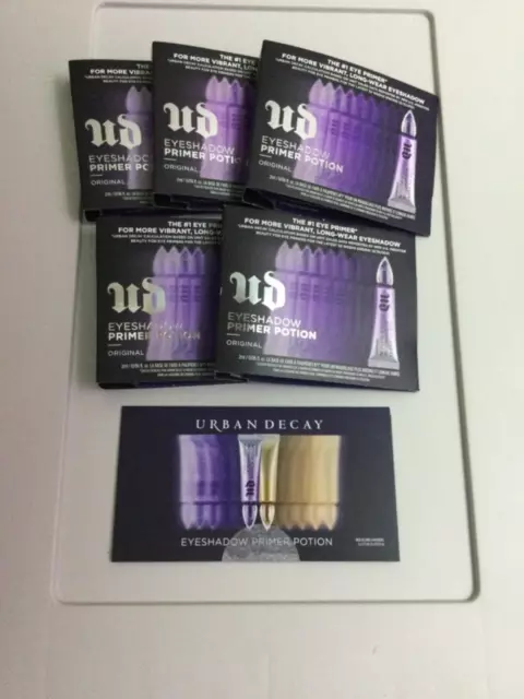 5 x Base de Poción de Sombra de Ojos Urban Decay - ORIGINAL 2 ml @ Mini Talla NUEVA