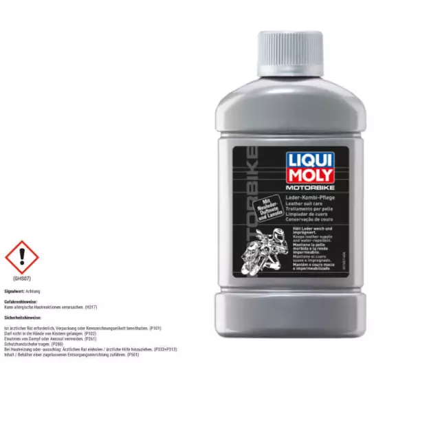 Liqui Moly 1601 Motorbike 250 ml Leder-Kombi-Pflege 656629