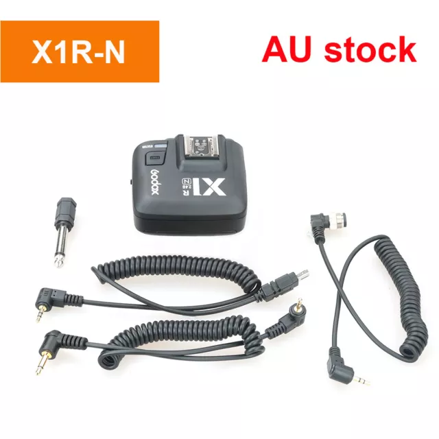 AU Godox X1R-N 2.4G Wireless Receiver For X1N Trigger Transmitter Nikon