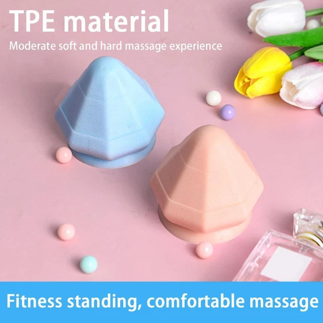 Bolas de adsorción cono de masaje de silicio masaje psoas masaje muscular