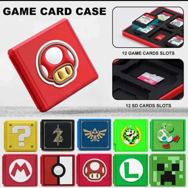 Nintendo Switch Premium 12-in-1 Game Card Case