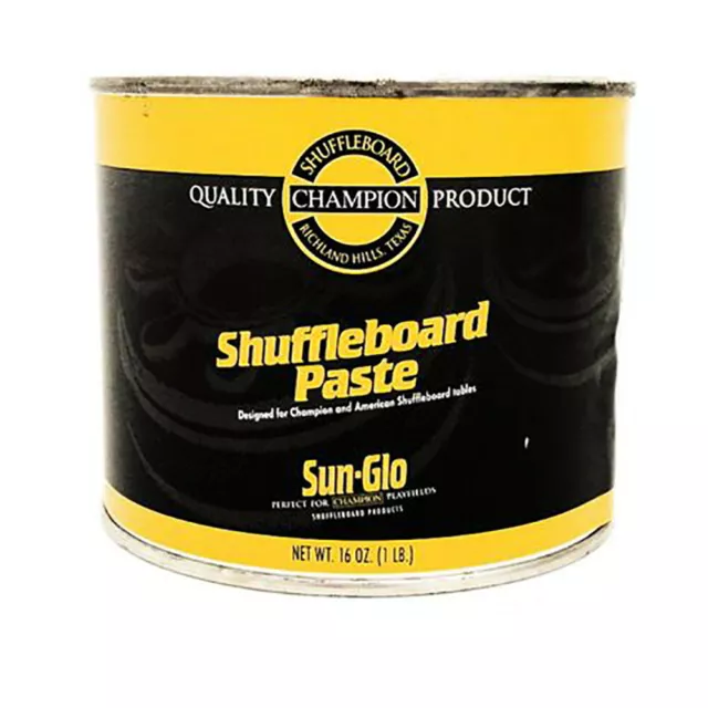 Sun Glo Shuffleboard paste wax