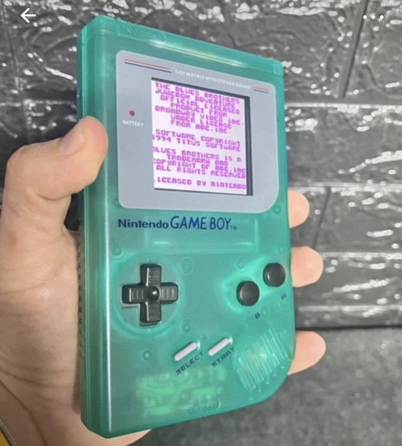 Console Nintendo Gameboy Fat Transparente