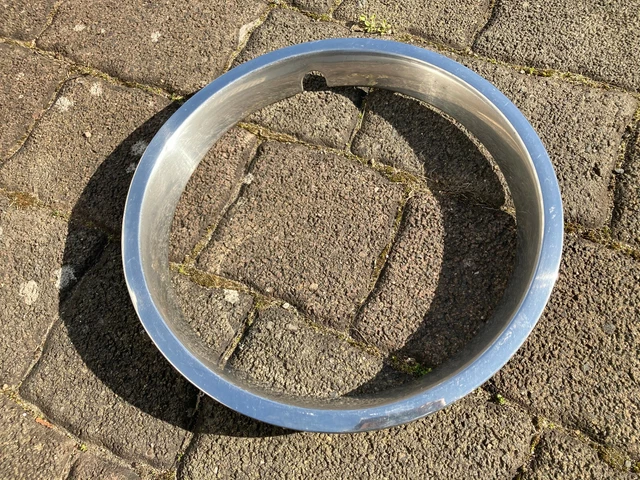 1 x Chromring Felgenring Zierring für 14“ Stahlfelgen