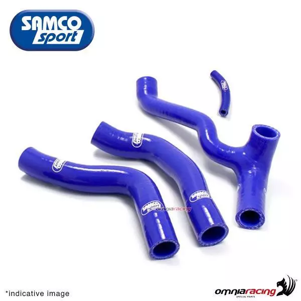Kit de durites de radiateur Samco bleu pour Suzuki RMZ250 4 Stroke 2005/2006