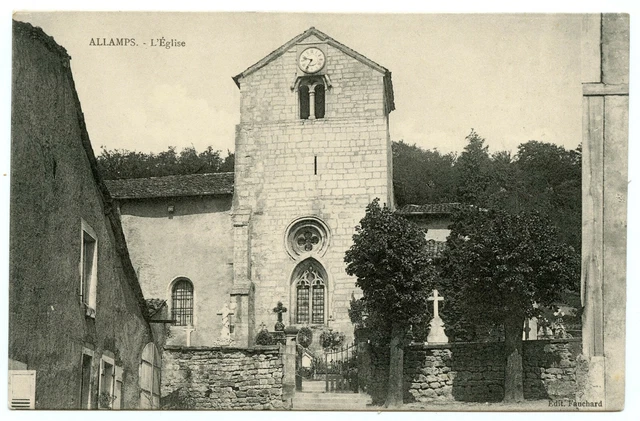 Cpa 54 - Allamps - L'eglise
