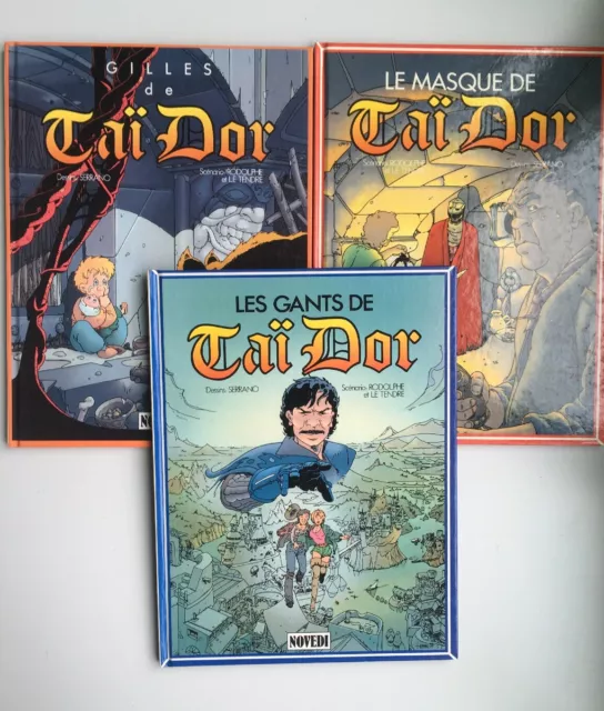 TAÏ D'OR  T 1, 2, 3, - BD en EO  SERRANO  /  RODOLPHE ET LE TENDRE