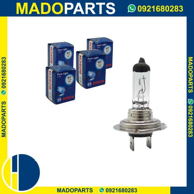 Ampolleta Bosch H7 Pure Light 12v 55w | Cuotas sin interés Ampolleta Bosch H7 Pure Light 12v 55w | Cuotas sin interés