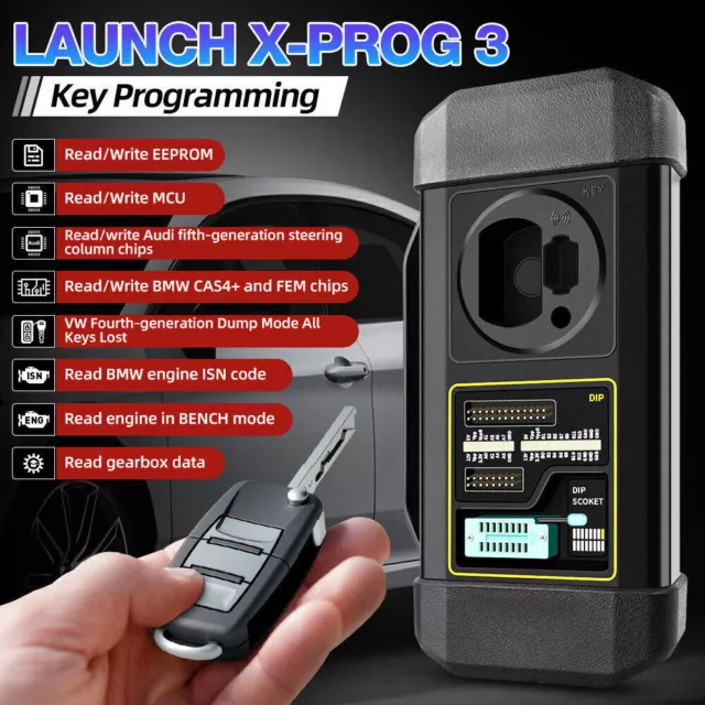 Launch X431 X-PROG 3 bloqueo llave programadora para X431 PRO3S+ PADVII 2