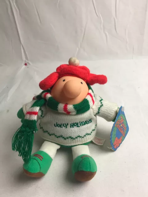 Vintage Ziggy A Little Christmas Love Plush American Greetings Figure With Tags