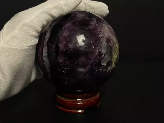 Beautiful Fluorite Quartz Sphere Ball for Healing and energy and power 2