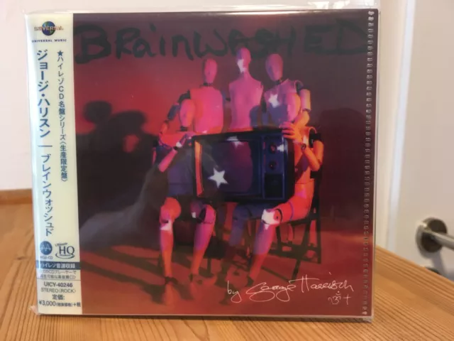 GEORGE HARRISON   " Brainwashed "   MQA UHQ CD aus Japan wie NEU