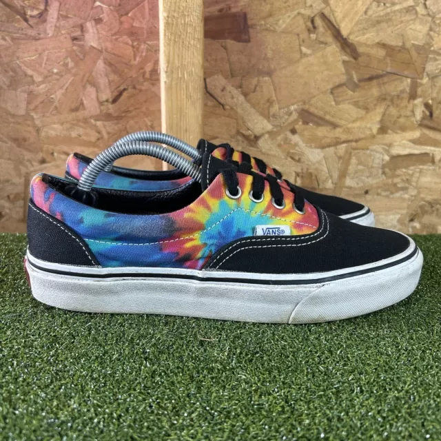 Vans Old Skool Tie Dye Black Lace Up Low Top Sneakers Shoes Women’s 7.5