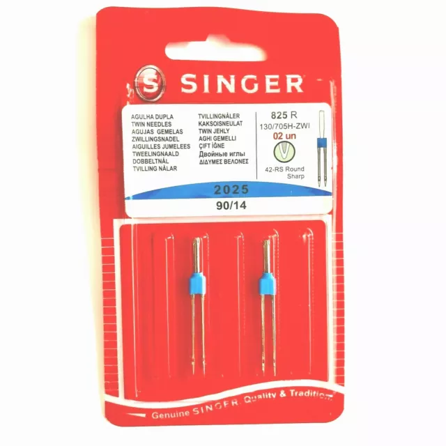 Singer Sewing Machine 2025 TWIN NEEDLE 90/14 - 3mm Gap UK Supplier