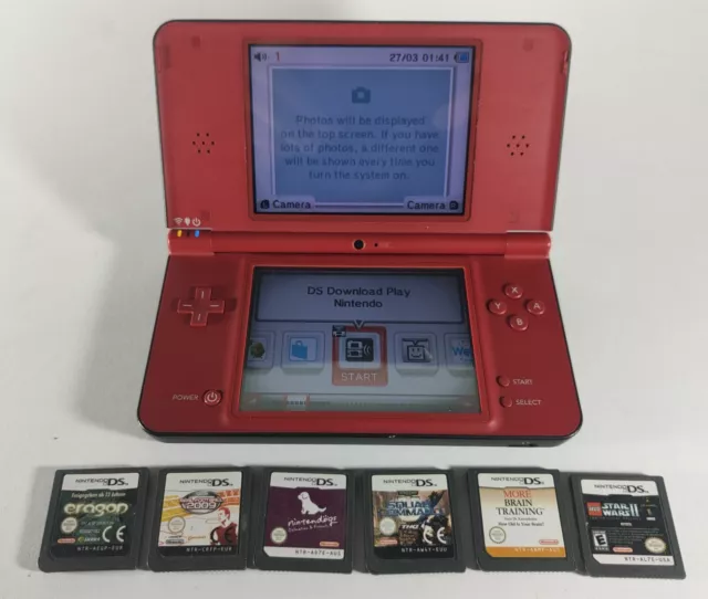 nintendo dsi including and 6 games