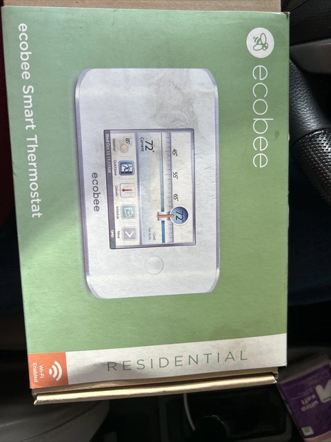 Ecobee EB-STAT-02 Smart Thermostat - Beige Ecobee EB-STAT-02 Smart Thermostat - Beige