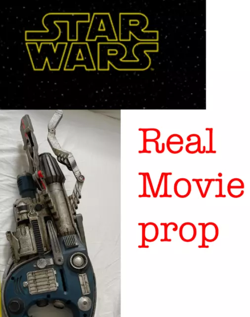 Original Movie Prop from Star Wars Sci-Fi laser blaster