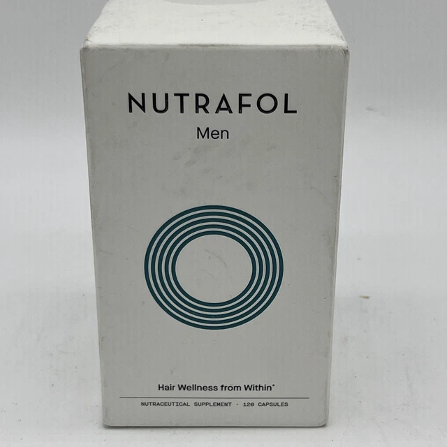 NUTRAFOL MEN'S HAIR Growth Supplement 120 Capsules Exp.02/2025 SEALED