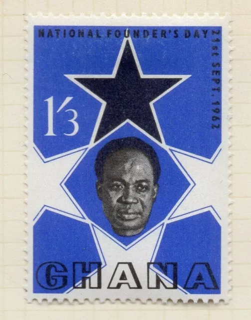 Ghana 1962 Early Issue Fine Mint Hinged 1S.3d. NW-167913