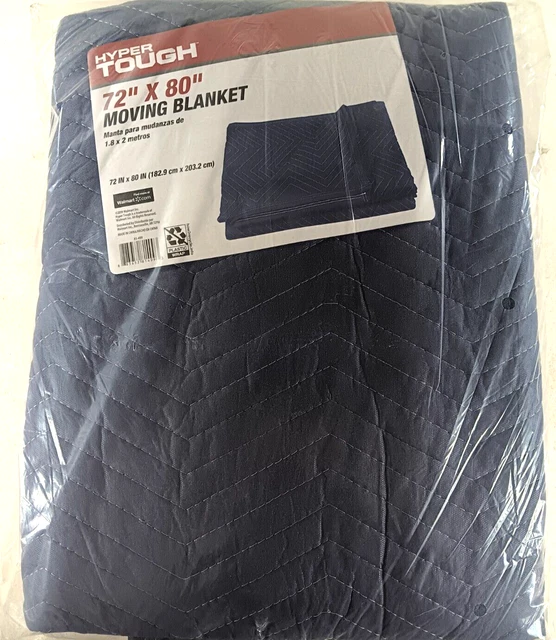 Hyper Tough Moving Blanket 72" x 80" Navy Blue