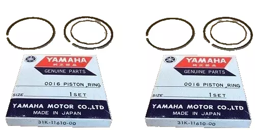 Coppie Fasce Elastiche Pistone Originale  Yamaha Rd 350 198-1992  31K-11610-00