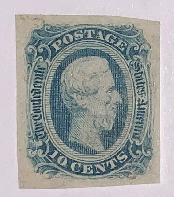 Travelstamps: US Stamps CONFEDERATE CSA SCOTT #12 MINT NG, 10 cents