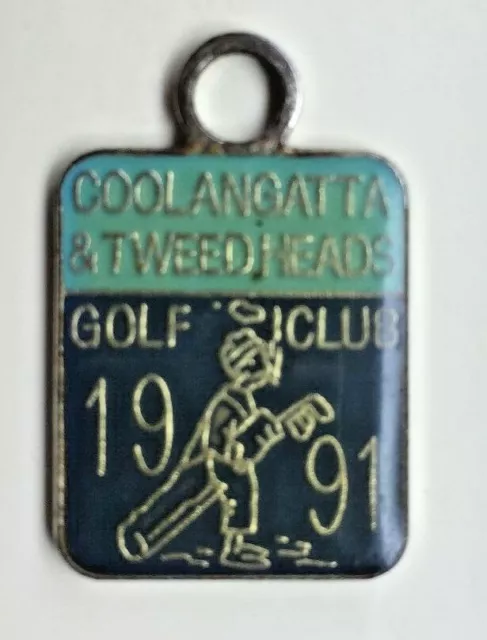 1991 Coolangatta Tweed Heads Golf Club Members Badge Nsw