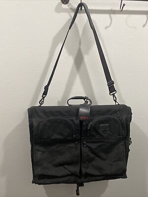 Tumi Alpha Ballistic 231D3 Bi Fold Garment Bag Business Carry On Nylon Luggage