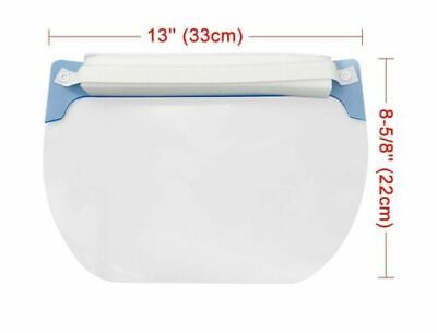 10x Full Face Shield Reusable Washable Protection Cover Face Mask Anti-Splash 2
