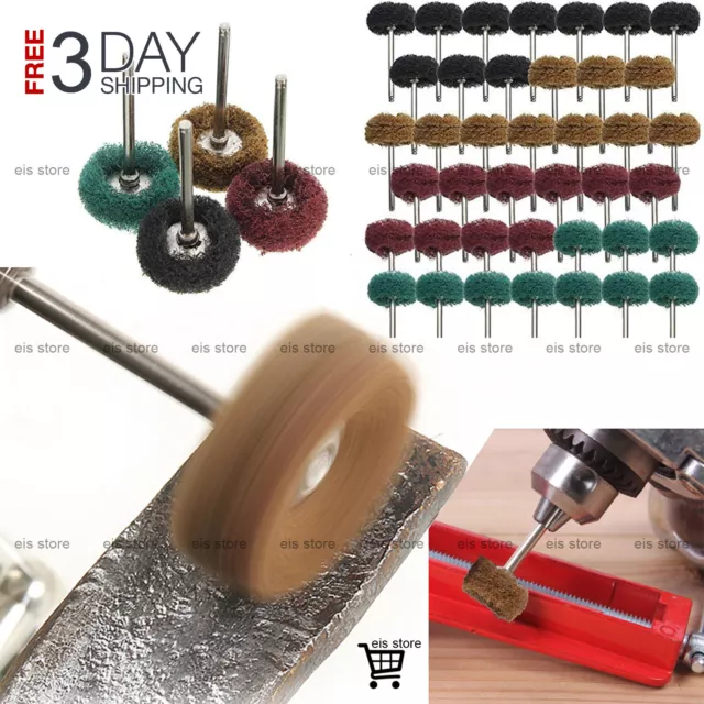 40-Piece Dremel Rotary Tool Accessories Bits Kit Grinding Polishing Shank Craft
