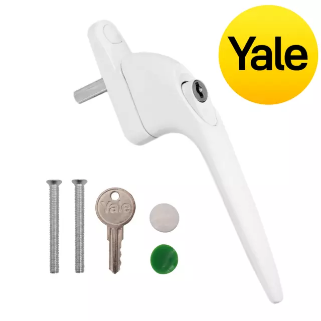uPVC Window Handles Double Glazing Glazed Replacement Yale Trojan UNIVERSAL Whit
