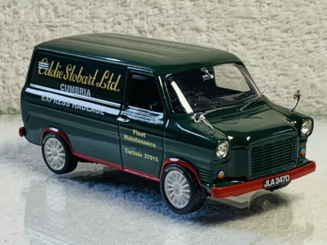 Vanguards 1:43 Ford Transit Diesel Mk1 Stobart Custom Wheels Unboxed