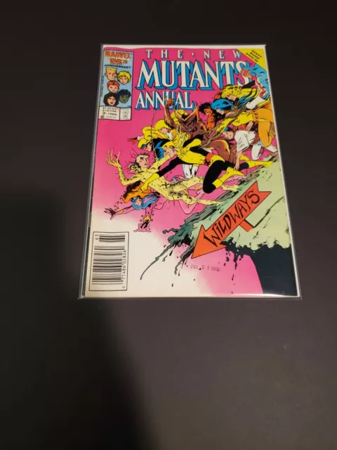 The New Mutants Annual #2 (Marvel, 1986) ☆ Authentic ☆