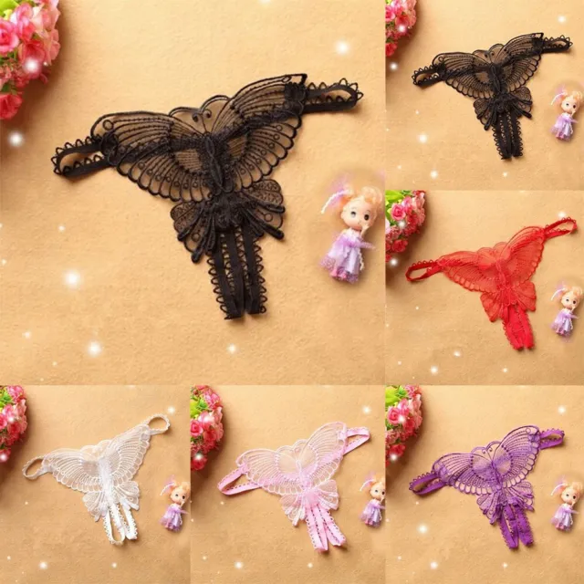 Butterfly Lace Thong