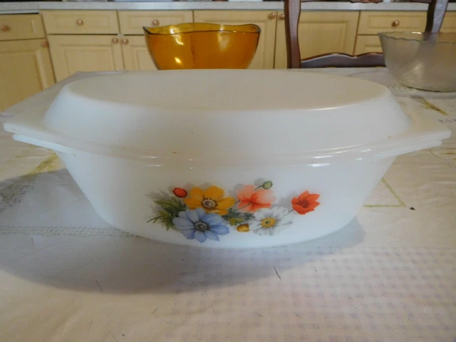 Beurrier arcopal Shell Années 70 - Vintage - Vintage Family