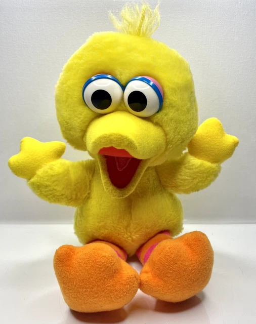 SESAME STREET BIG Bird Plush Tyco 1995 11” Jim Henson Production 11.50