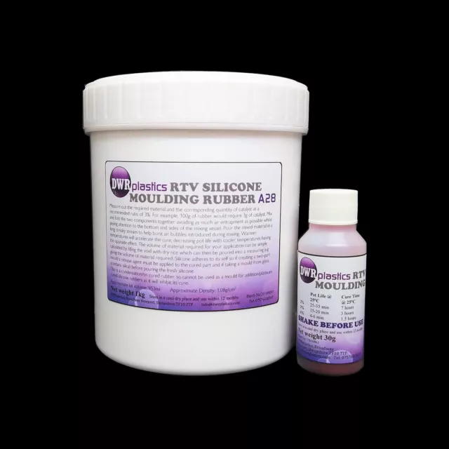 High Quality RTV Silicone Moulding Rubber 1kg kit