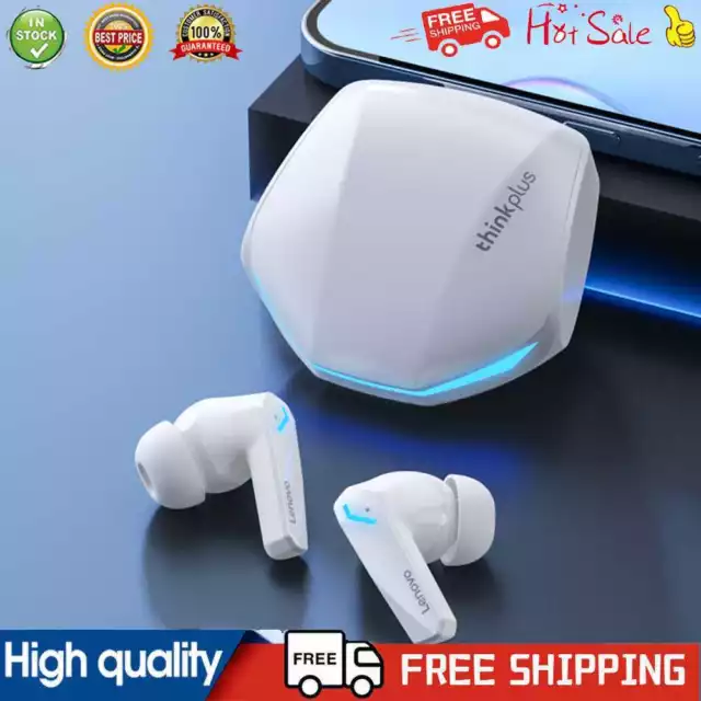 Lenovo GM2 Pro TWS Bluetooth-compatible Headphone Wireless Earbuds (White)