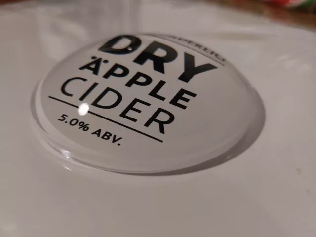 Rekorderlig Dry Apple Cider Pump Tap Fish Eye Lens Mancave Pub Bar 3